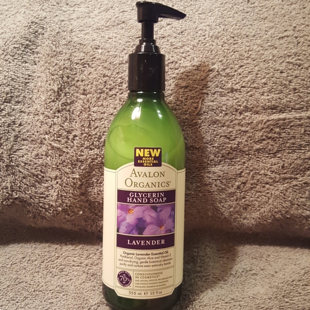 AVALON ORGANICS GLYCERIN HAND SOAP- 12 OZ.
